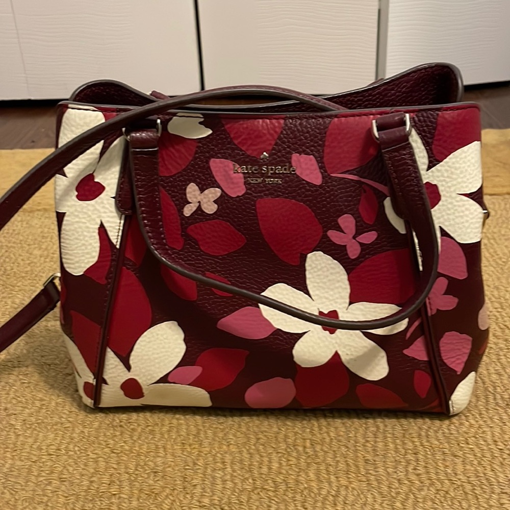 Floral Kate Spade shoulder bag